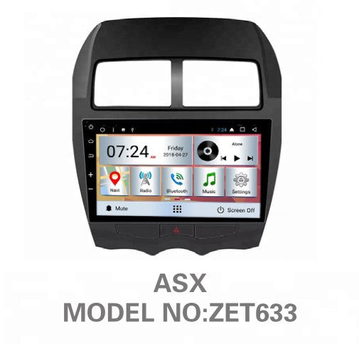MITSUBISHI ASX OEM LARGE SCREEN GPS NAV ANDROID SYSTEM STEREO - BLUETOOTH  USB MOVIE