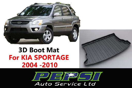 3D Boot Liner / Cargo Mat / Trunk liner Tray for   -- KIA SPORTAGE 2004 --  2010