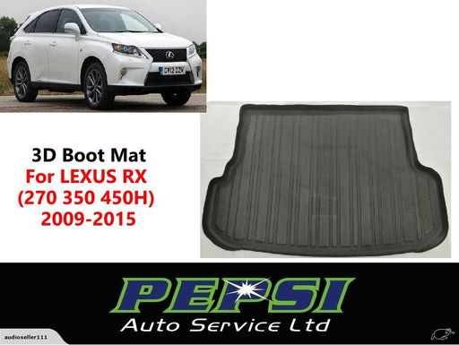 3D Boot Liner / Cargo Mat / Trunk liner Tray for LEXUS RX (270 350 450H) 09-15