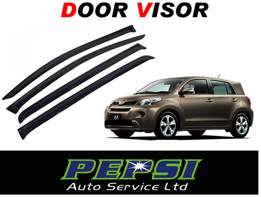 Door Visor / Weather Shield / Monsoon Guard for Toyota IST  2007 - 2012