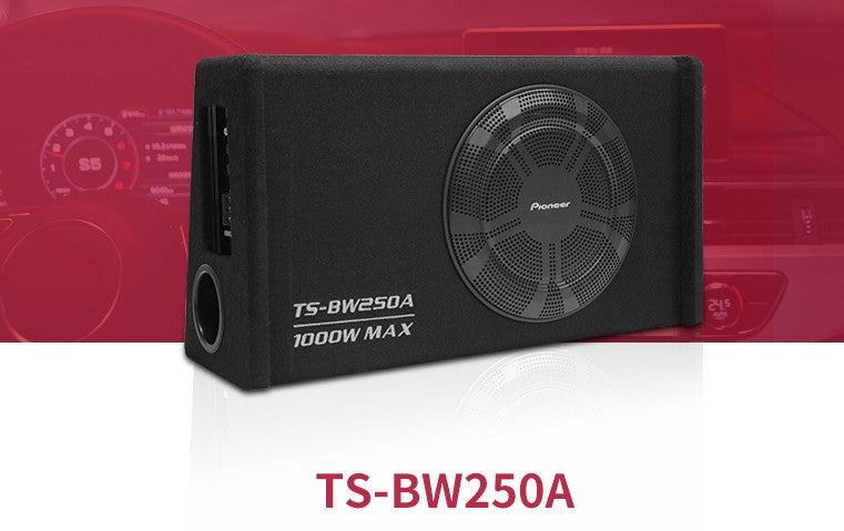 PIONEER TS-BW250A  New Slim Active SUBWOOFER Sub +  (Built in Amplifier）