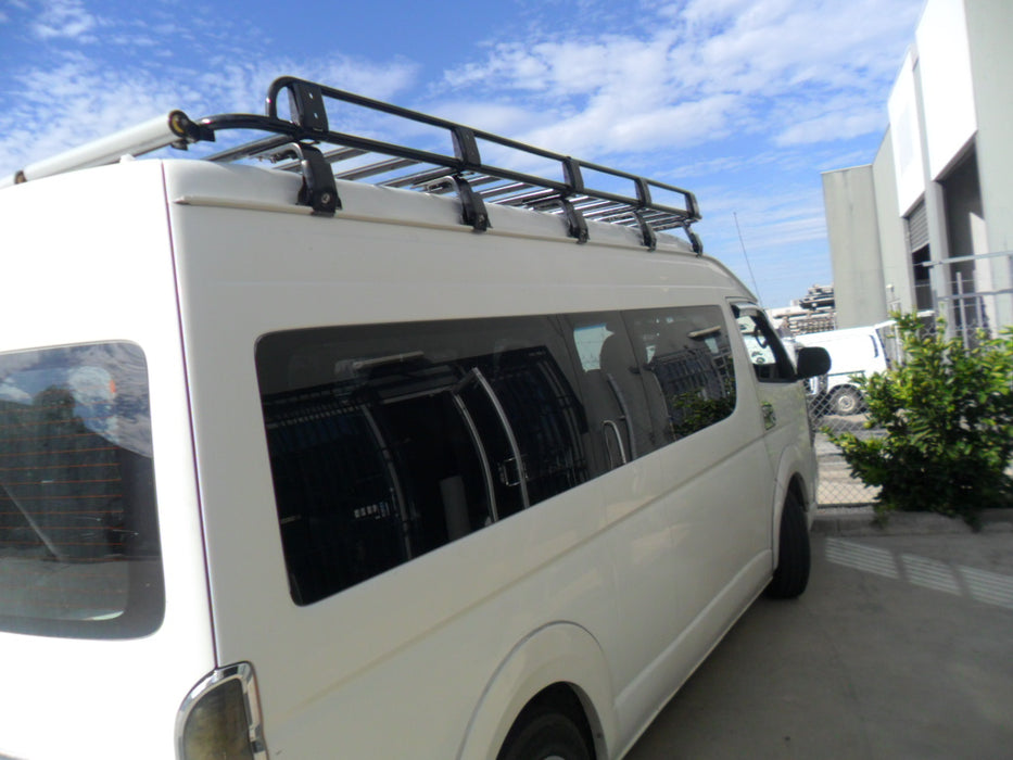 Suit for  TOYOTA HIACE 2005 ON  Tradesman Style ROOF RACK TRADIE TRAY 2900x1460mm Basket