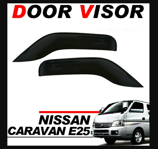 Door Visor / Weather Shield / Monsoon Guard for NISSAN CARAVAN E25 2001 - 2012