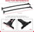 OEM Style ROOF RACK TOP CROSS BAR X 2 FOR TOYOTA HIGHLANDER 2008 - 2013