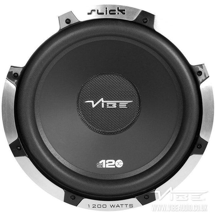 UK BRAND VIBE  12" SUBWOOFER + Performance box + 500W RMS Amplifier