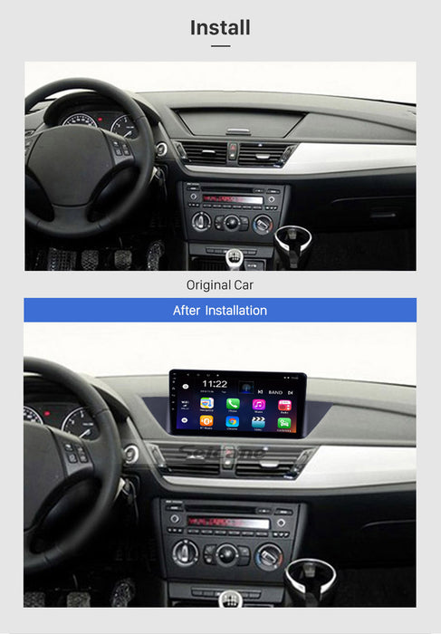 9 INCH ANDROID SYSTEM  * BMW X1 E84 * Car GPS Stereo Navigation BT