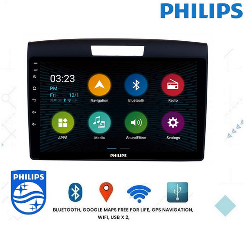 PHILIPS - HONDA CRV 2012-2016 OEM 9 Inch  GPS NAV ANDROID STEREO - BLUETOOTH - Camera in