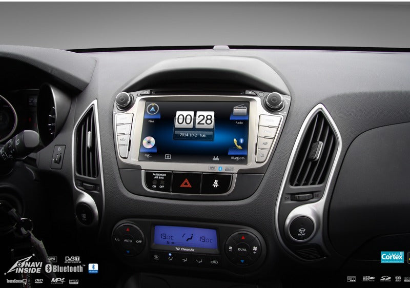IX35  Hyundai Tucson ( 2010 - 2015 )-- GPS NAV BT USB Car DVD  Player
