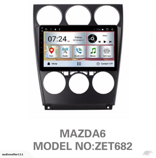 MAZDA 6 ATENZA 2005 -2008 OEM LARGE SCREEN GPS NAV ANDROID SYSTEM STEREO - BLUETOOTH - USB MOVIE