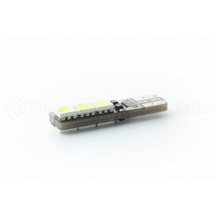2pcs T10 6 led canbus  Wedge LED - SUPER COOL White