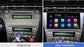 PHILIPS WIRELESS CARPLAY / ANDRIOD AUTO - Toyota PRIUS 09 - 15 STEREO HEADUNIT