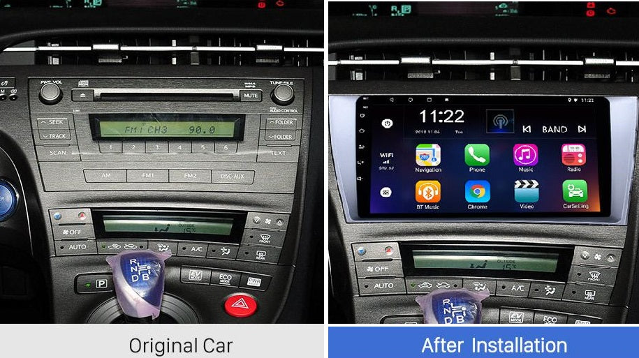 PHILIPS WIRELESS CARPLAY / ANDRIOD AUTO - Toyota PRIUS 09 - 15 STEREO HEADUNIT