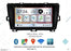 Suit for  TOYOTA PRIUS 30 2009 - 2015 OEM LARGE SCREEN GPS NAV ANDROID STEREO - BLUETOOTH