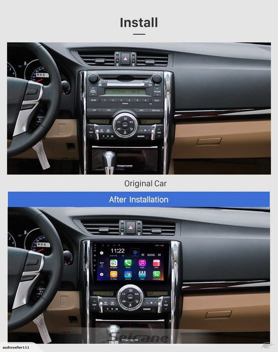 Suit for  TOYOTA MARK-X MARKX 2009+ OEM 9 INCH SCREEN GPS NAV ANDROID STEREO - BLUETOOTH