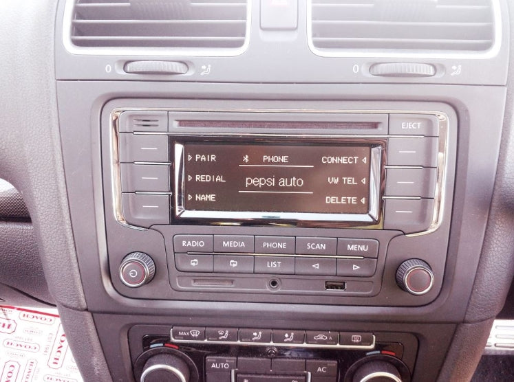 Genuine VW Bluetooth USB SD AUX iPod CD Stereo