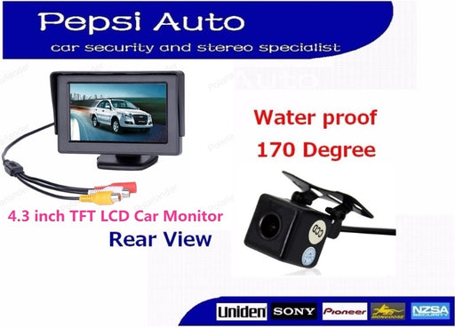 4.3" LCD  +  Parking reversing Camera kit