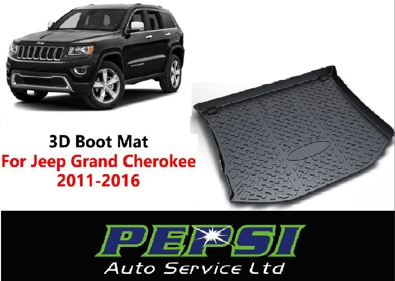 3D Boot Liner / Cargo Mat / Trunk liner Tray for  --  Jeep Grand Cherokee 11-16