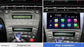 Suit for  TOYOTA PRIUS 30 2009 - 2015 OEM LARGE SCREEN GPS NAV ANDROID STEREO - BLUETOOTH