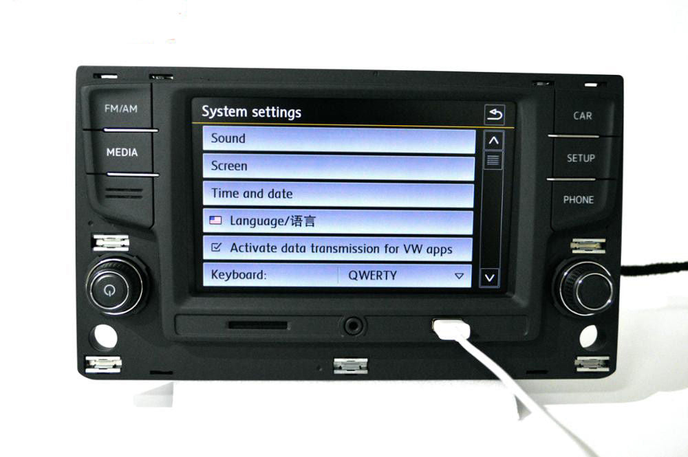 VW Golf MK7 Apple CarPlay  MIB 6.5'' Original  Bluetooth  Stereo