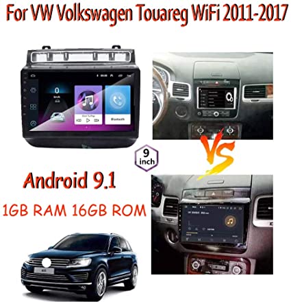 TOUAREG 201 -2018  9 INCH ANDROID SYSTEM  * VW GOLF PASSAT POLO TIGUAN * GPS Stereo Navigation BT