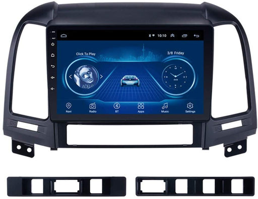 Hyundai Santa Fe 2005-2012 OEM LARGE SCREEN GPS NAV ANDROID SYSTEM STEREO - BLUETOOTH - USB MOVIE