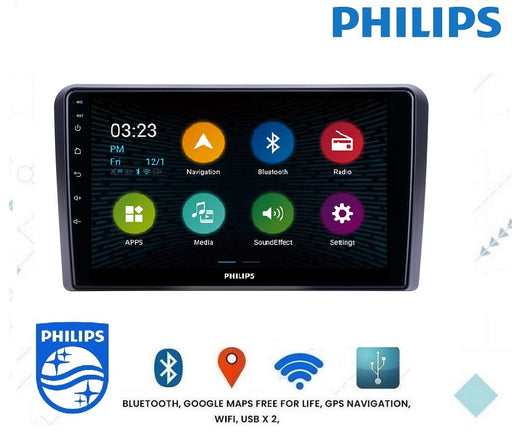 PHILIPS  AUDI A3 2002 - 2013 OEM 9 Inch  GPS NAV ANDROID STEREO - BLUETOOTH - Camera in