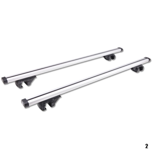 2 x  124 CM  Universal  Aluminum  Roof Rack  Cross Bars