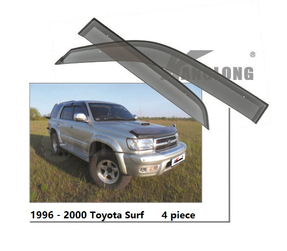 Door Visor / Weather Shield / Monsoon Guard FOR TOYOTA SURF 1995 - 2000