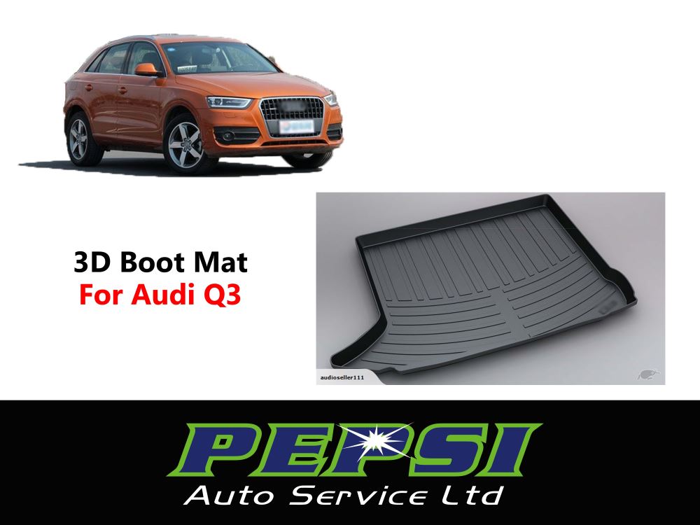 3D Boot Liner / Cargo Mat / Trunk liner Tray for Audi Q3