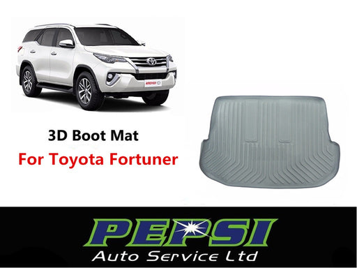 3D Boot Liner / Cargo Mat / Trunk liner Tray for TOYOTA FORTUNER 2015 +