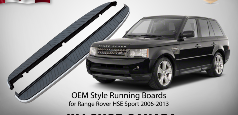 Land Rover Running Board Running Board Side Step for Land Rover Range Rover Sport HSE (L320) 20 ...