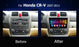 PHILIPS - HONDA CRV 2007-2012 OEM 9 Inch  GPS NAV ANDROID STEREO - BLUETOOTH - Camera in