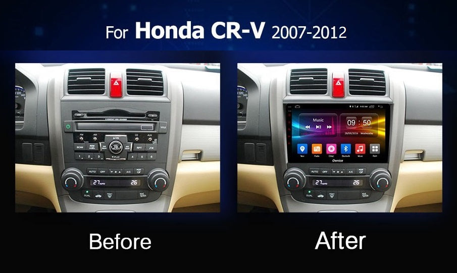 PHILIPS - HONDA CRV 2007-2012 OEM 9 Inch  GPS NAV ANDROID STEREO - BLUETOOTH - Camera in