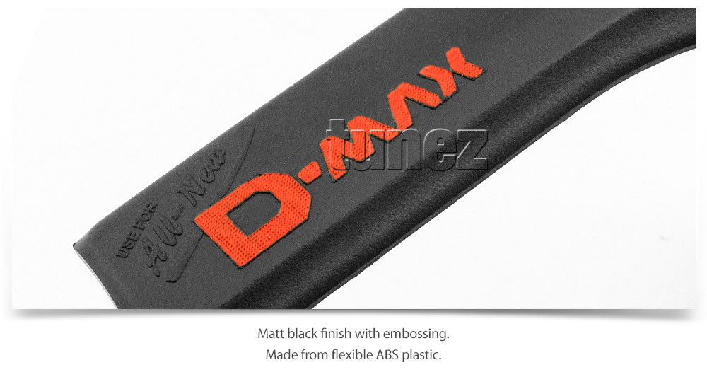 Head Light  (MATTE BLACK) ( Pair）for D MAX 2012 - 2015