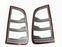 TailLight Tail light Cover for Toyota Hilux 2005 -- 2011  (Matte Black)
