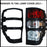 Tail Light Covers FOR Ford Ranger 2012-Current PX1 PX2 PX3 (MATTE BLACK) ( Pair）
