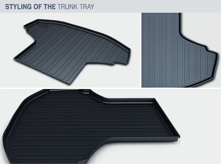 3D Boot Liner / Cargo Mat / Trunk liner Tray for Toyota MarkX Mark X 2009 +