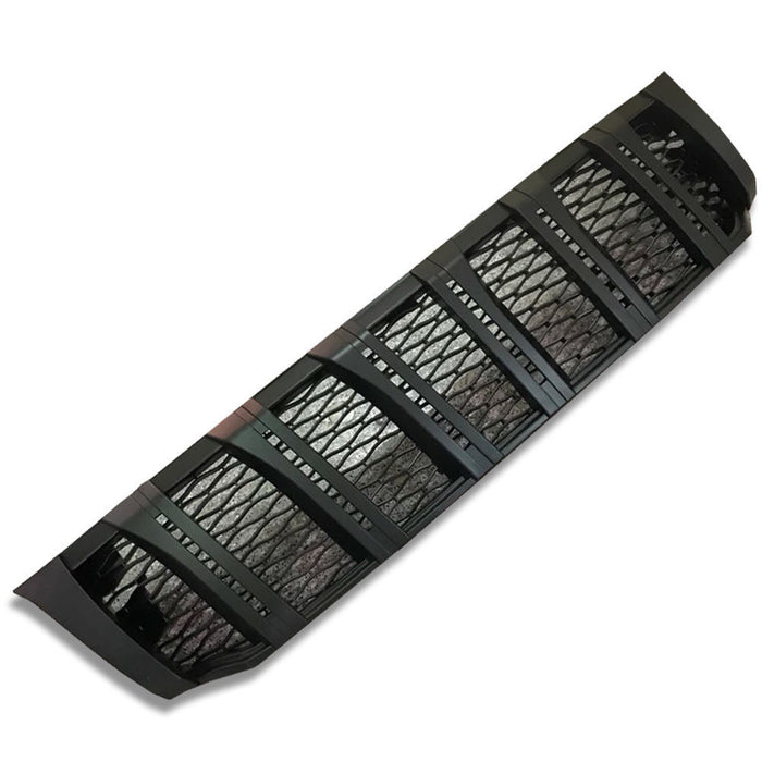 MATT  BLACK FRONT GRILLE GRILL FIT FOR NISSAN NAVARA NP300 2014+