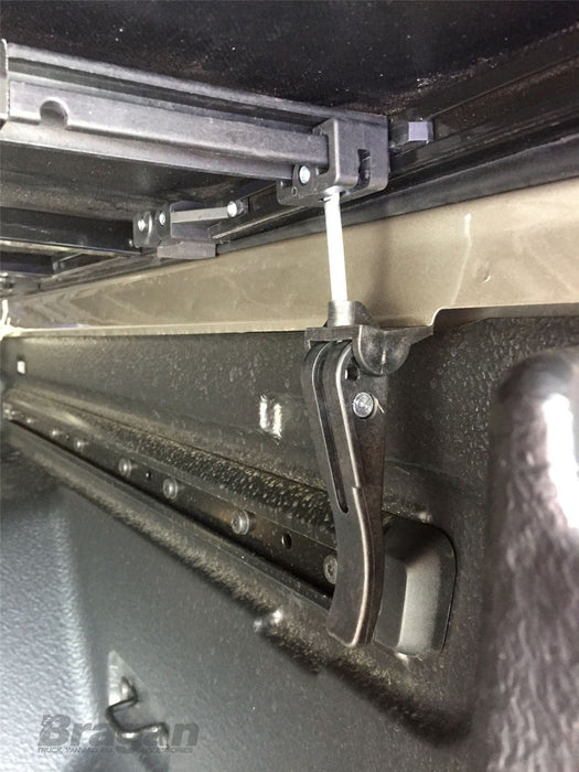Tri Folding Soft Tonneau Bed Canopy Cover FOR Toyota Hilux 2005 - 2015