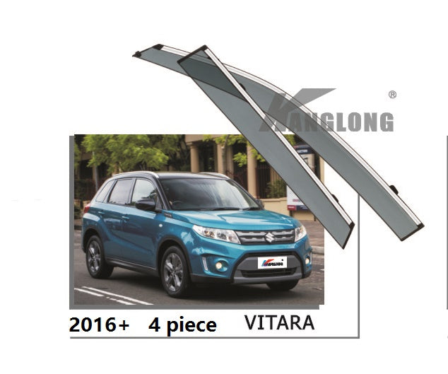 Door Visor / Weather Shield / Monsoon Guard For  SUZUKI  VITARA 2016+