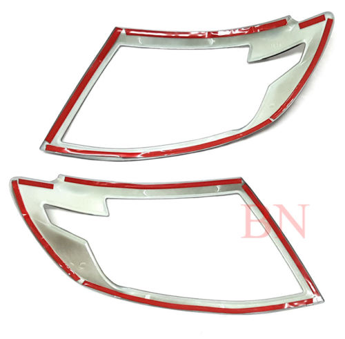 Black Headlight & Tail Light Cover + Free Handle Cover FOR Ford Ranger 12- 15