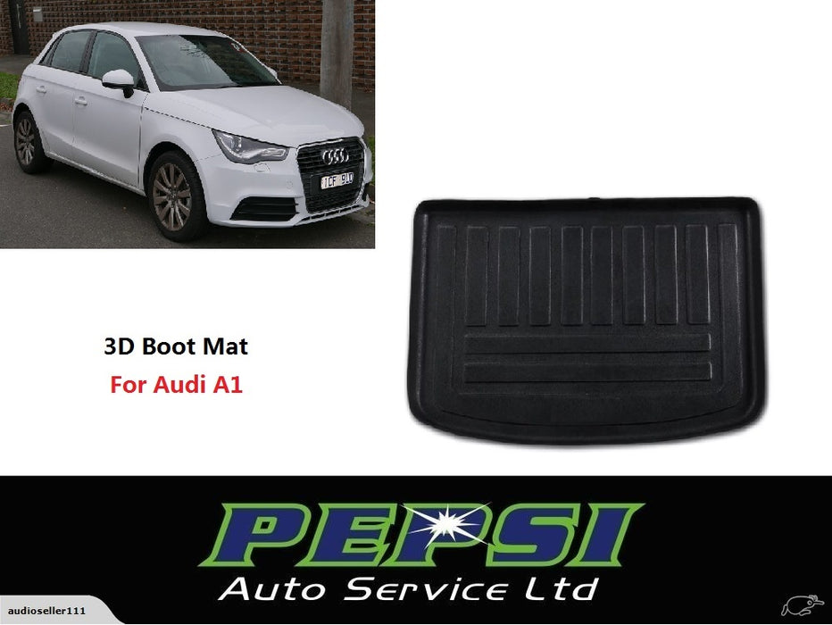 3D Boot Liner Cargo Mat Trunk liner Tray for Audi A1 Pepsi