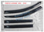 Door Visor / Weather Shield / Monsoon Guard For  PORSCHE CAYENNES 2004 -  2010