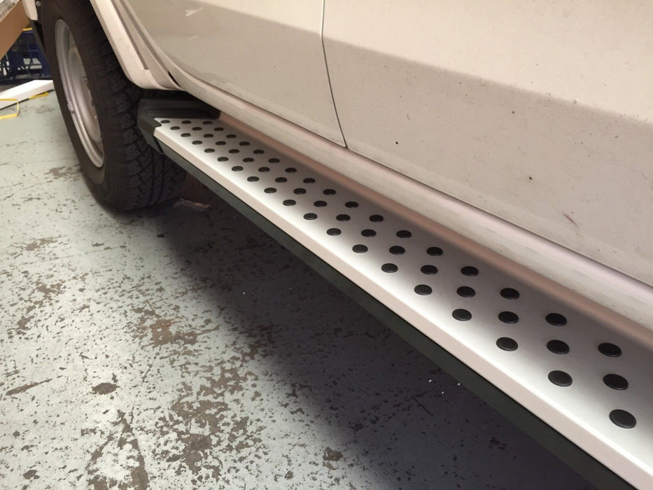 Aluminum Black SIDE STEPS Running Board For Volkswagen VW Amarok 2010-2019