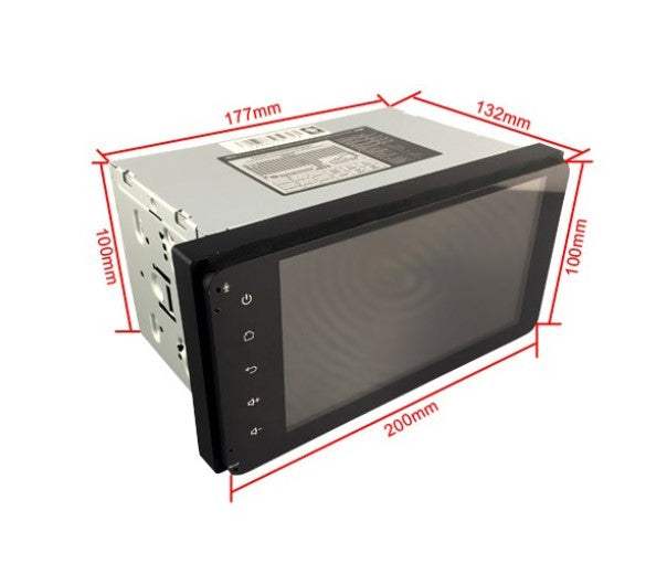 7 INCH ANDROID SYSTEM  * Suit for Toyota standard 200 x 100 mm * GPS Stereo Navigation BT