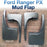 Mud Flaps Splash Guard Kit for Ford Ranger 2011+ （For Four Wheel）