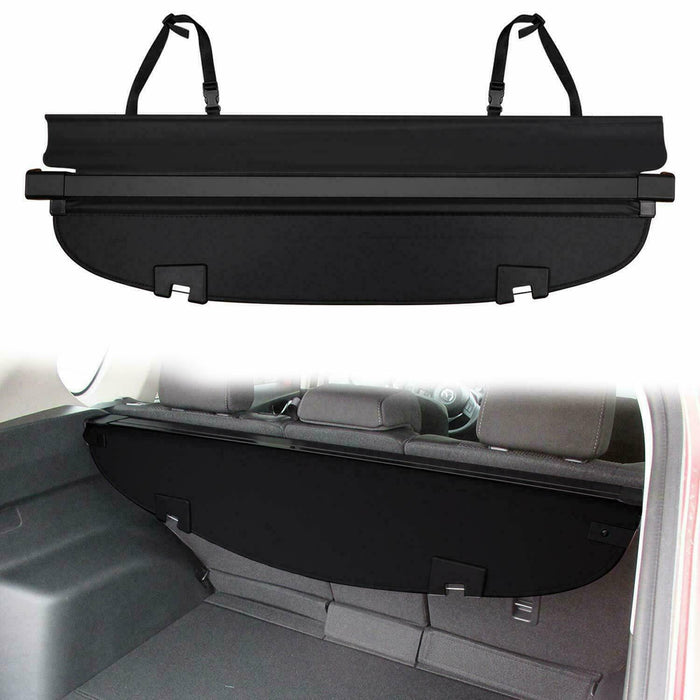 Black Retractable Trunk Tonneau Cargo Cover Cargo blind for Mazda CX-5 2017+