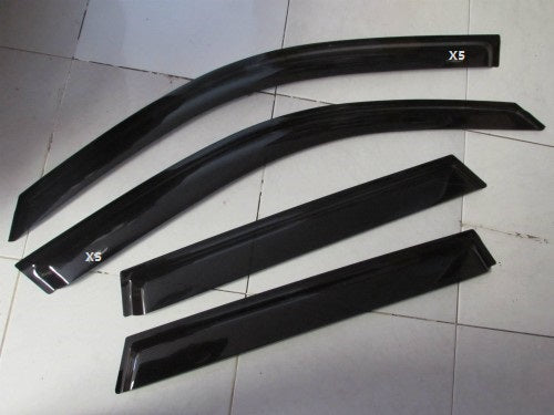 Door Visor / Weather Shield / Monsoon Guard For BMW X5 1998 - 2006 E53 (4 PIECE)