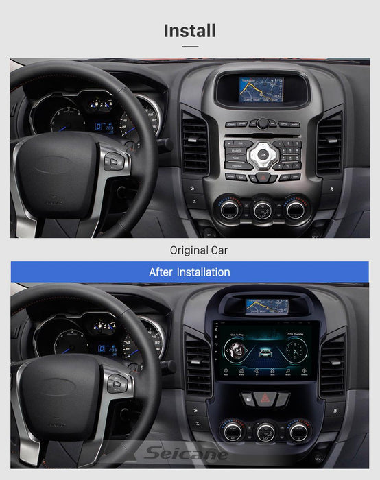 FORD RANGER 2012 - 2016 OEM LARGE SCREEN GPS NAV ANDROID SYSTEM STEREO ...