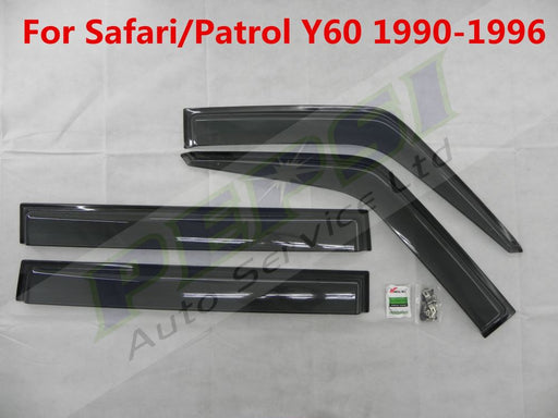 Door Visor / Weather Shield / Monsoon Guard -  Safari / Patrol  Y60 1990 - 1996